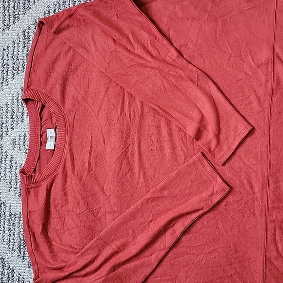 Lucky Brand Plus Size Burnt Orange Lightweight Sweater Size XXL - Picture 2 of 6